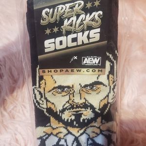 Shopaew prowrestlingtees cm punk Superkicks x aew series socks one size
